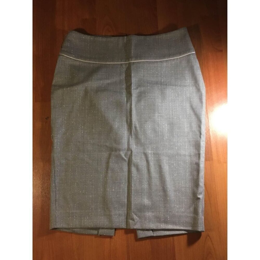 Arden B. Pencil Skirt Sparkle Grey Women’s Size 2 Business Casual